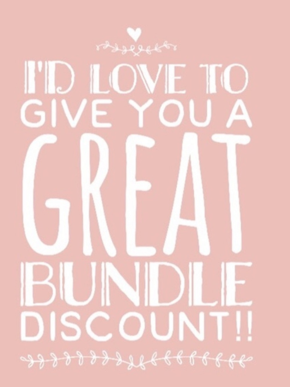 Not For Sale—Bundle your Likes for a Private Offer